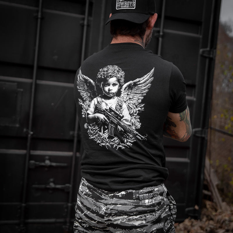 Load image into Gallery viewer, The Armed Guardian Angel Men&#39;s T-Shirt
