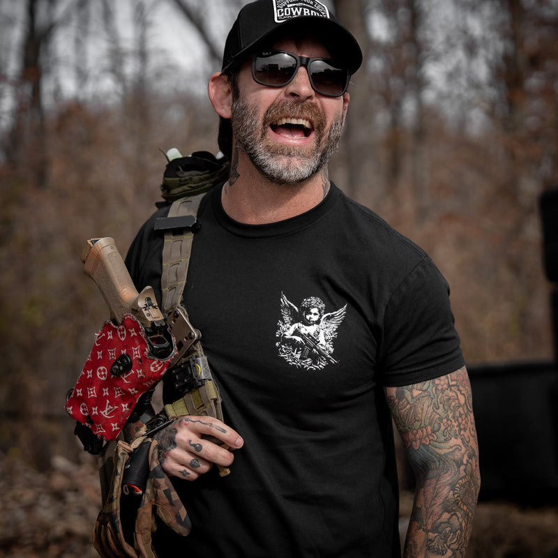 Load image into Gallery viewer, The Armed Guardian Angel Men&#39;s T-Shirt
