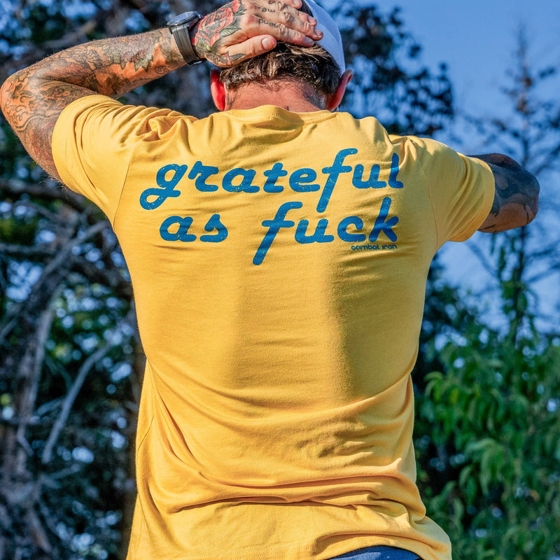 Load image into Gallery viewer, Grateful As Fuck Men's T-Shirt
