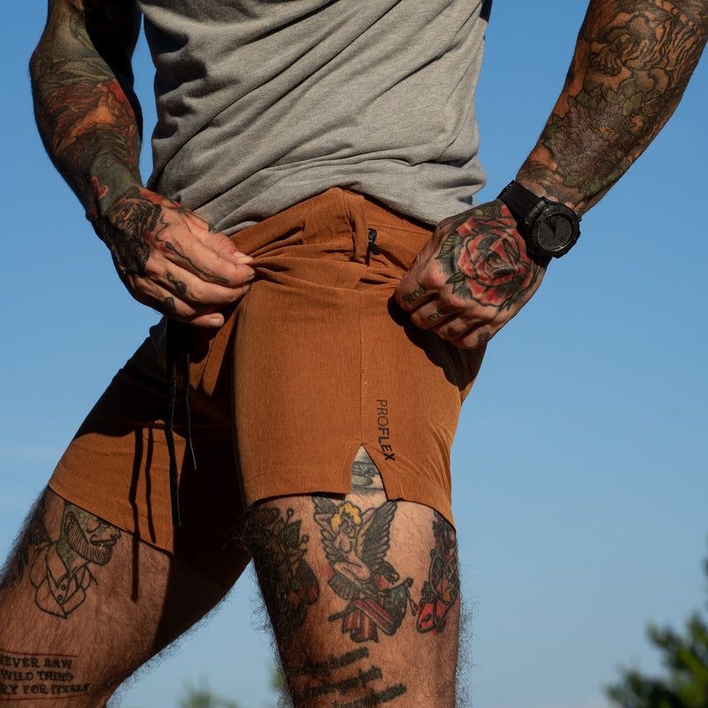 Load image into Gallery viewer, Summit Adventure Men's Proflex Shorts | 6"
