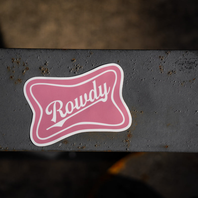 Load image into Gallery viewer, Rowdy Beer Decal Sticker
