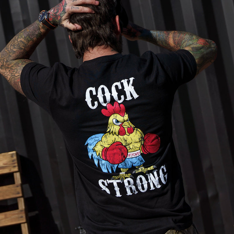 Load image into Gallery viewer, Boxing Chicken Cock Strong Men&#39;s T-Shirt
