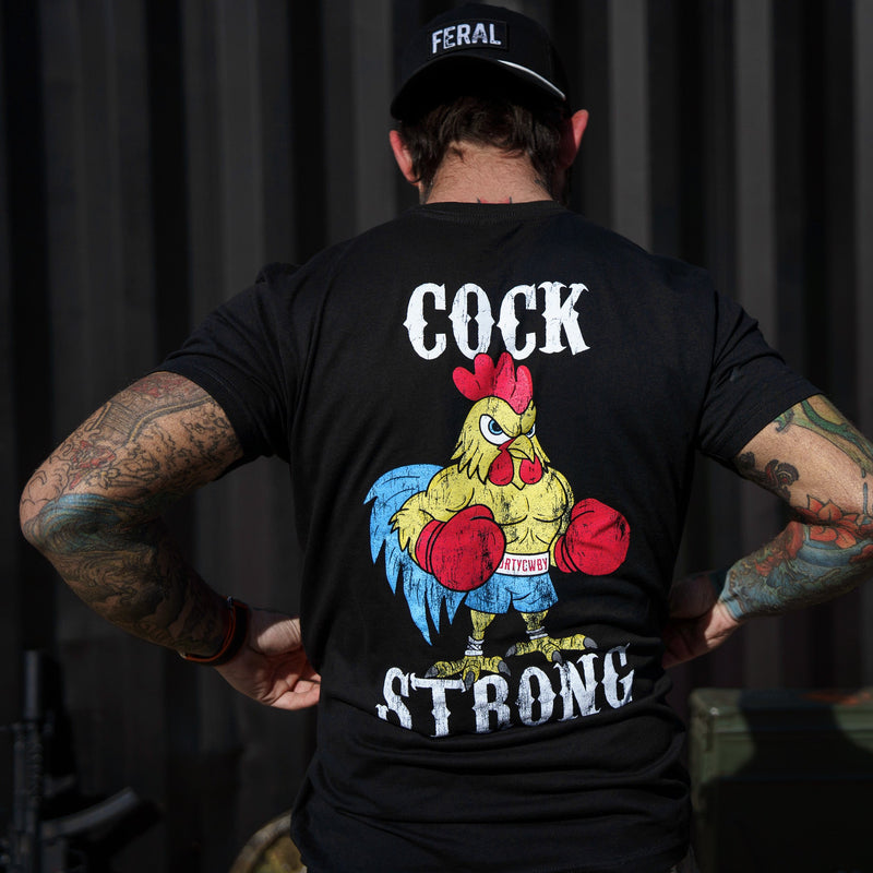 Load image into Gallery viewer, Boxing Chicken Cock Strong Men&#39;s T-Shirt
