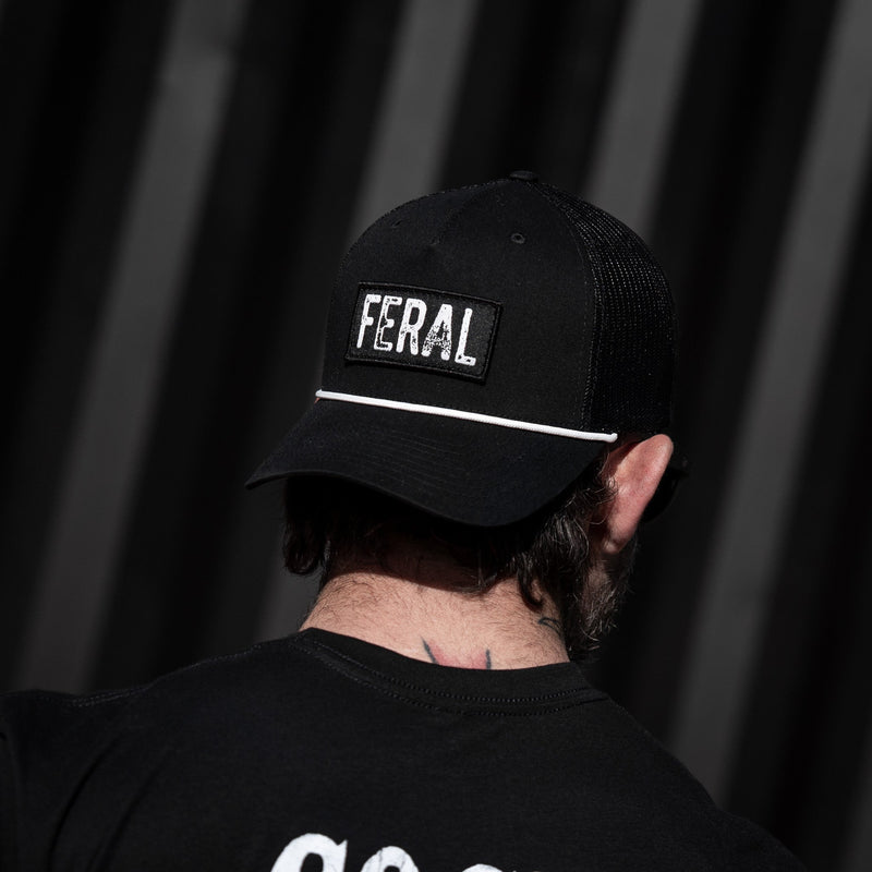 Load image into Gallery viewer, Feral Patch Rope Snapback Hat
