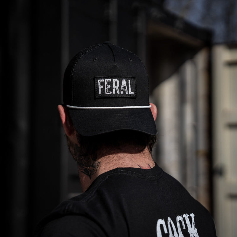 Load image into Gallery viewer, Feral Patch Rope Snapback Hat
