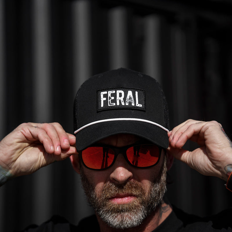 Load image into Gallery viewer, Feral Patch Rope Snapback Hat
