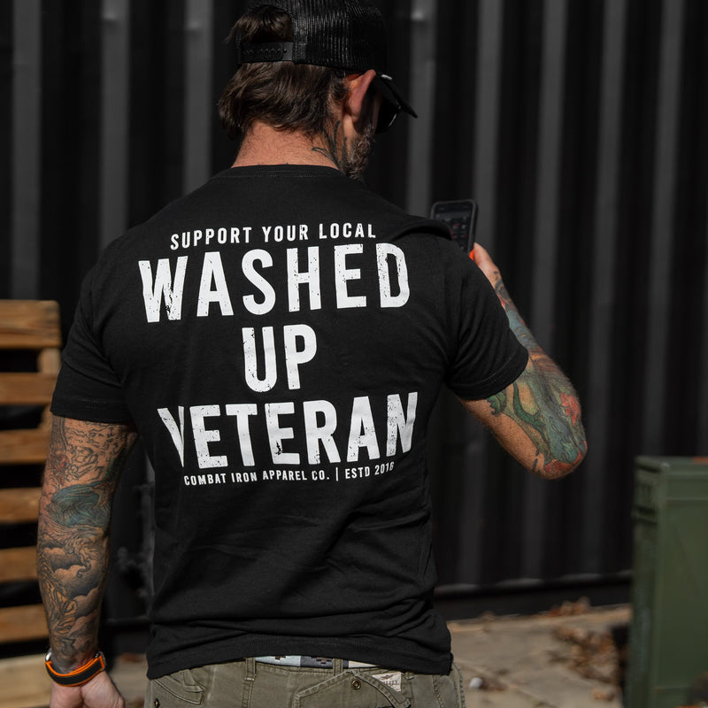 Load image into Gallery viewer, Washed Up Veteran Men&#39;s T-Shirt
