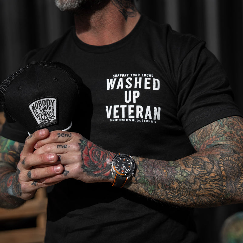 Load image into Gallery viewer, Washed Up Veteran Men&#39;s T-Shirt
