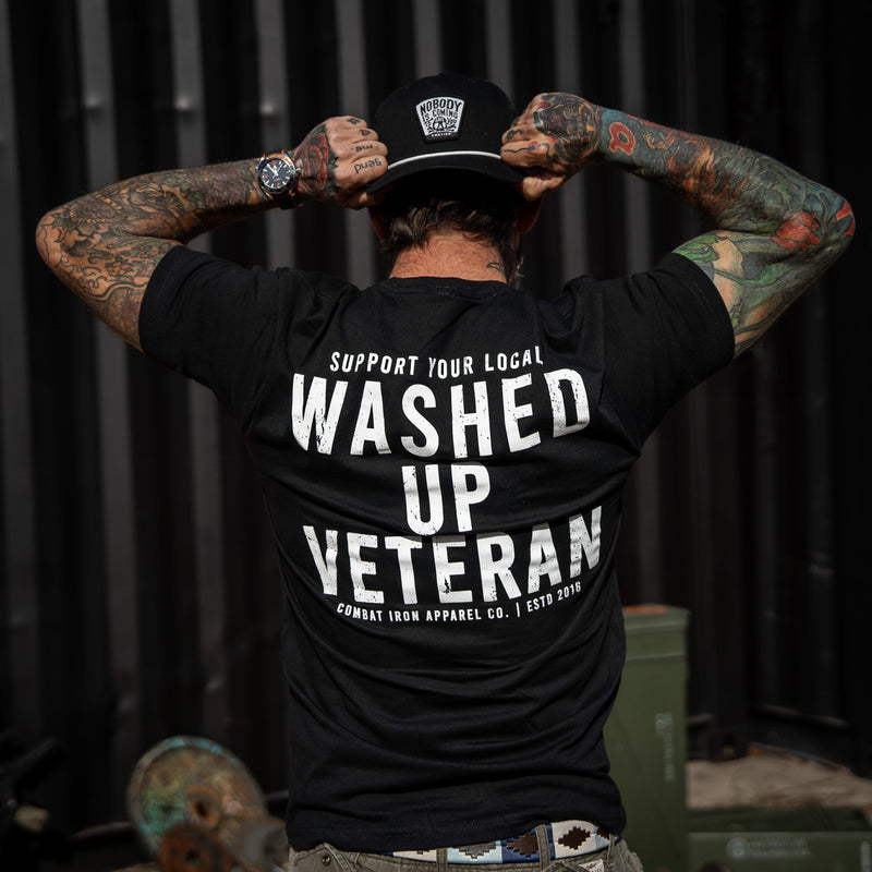 Load image into Gallery viewer, Washed Up Veteran Men&#39;s T-Shirt
