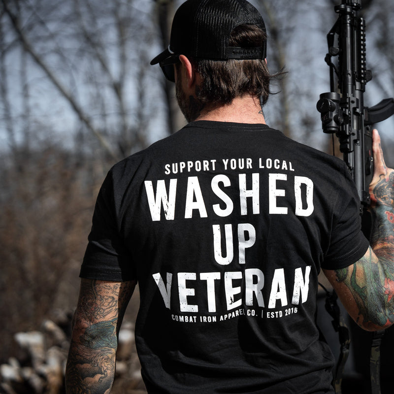 Load image into Gallery viewer, Washed Up Veteran Men&#39;s T-Shirt
