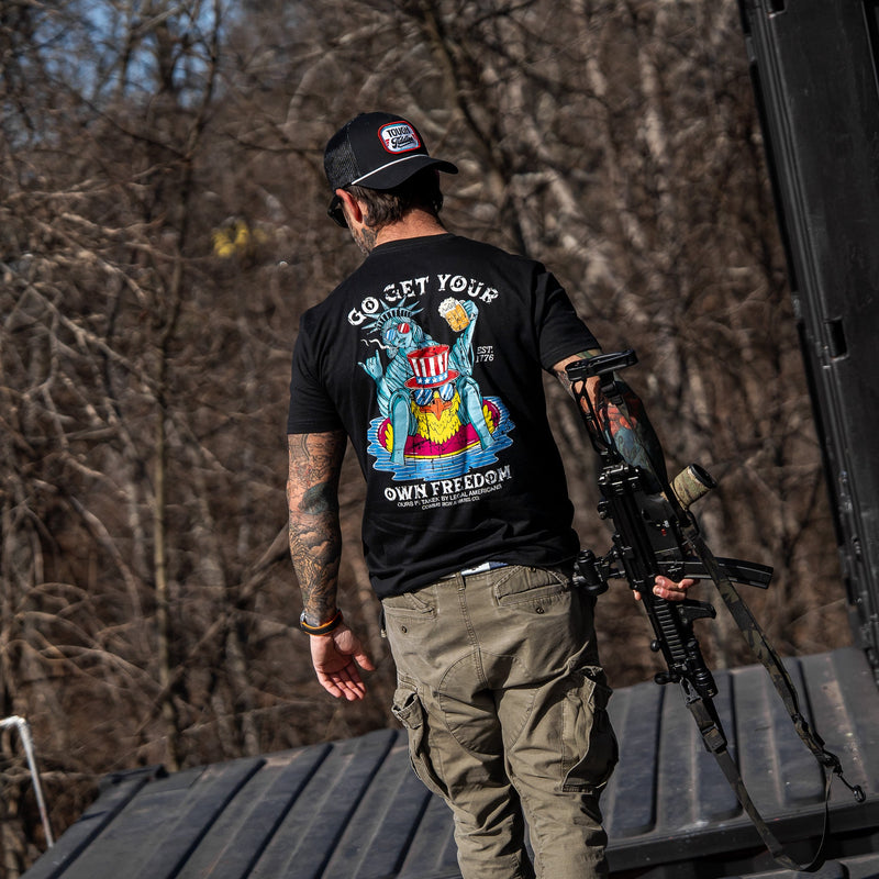 Load image into Gallery viewer, Get Your Own Freedom Men&#39;s T-Shirt
