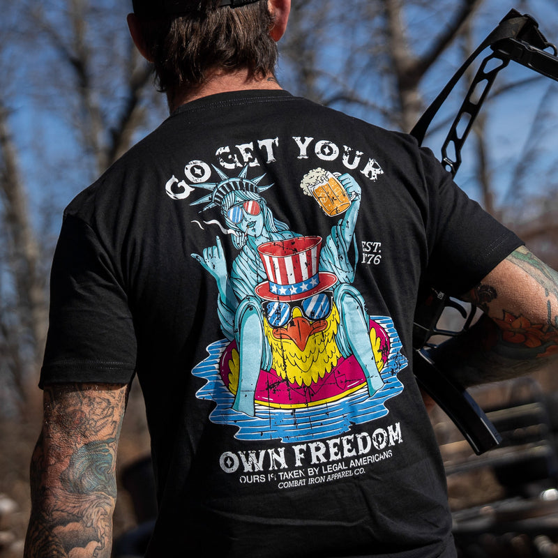 Load image into Gallery viewer, Get Your Own Freedom Men&#39;s T-Shirt
