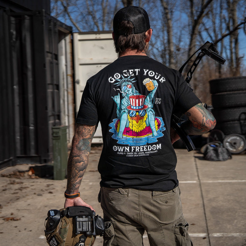 Load image into Gallery viewer, Get Your Own Freedom Men&#39;s T-Shirt
