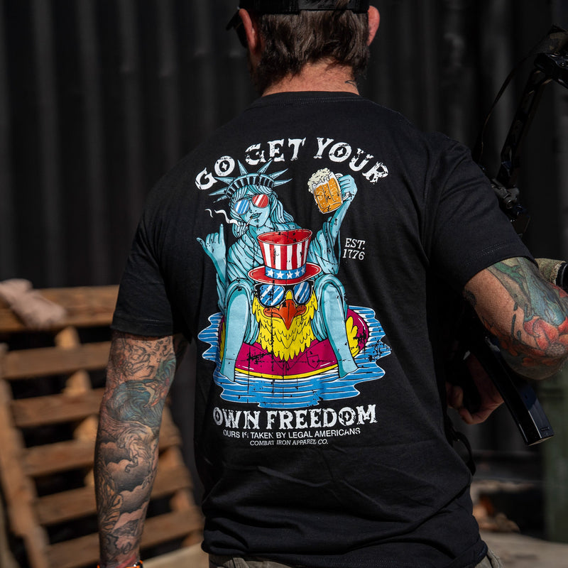 Load image into Gallery viewer, Get Your Own Freedom Men&#39;s T-Shirt
