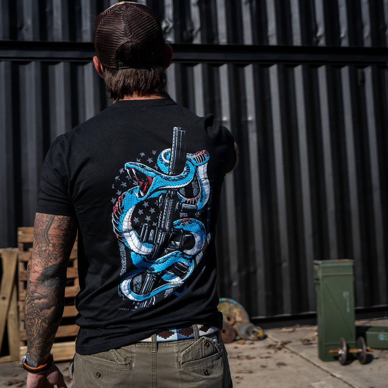 Load image into Gallery viewer, Subdued US Flag SBR Men&#39;s T-Shirt
