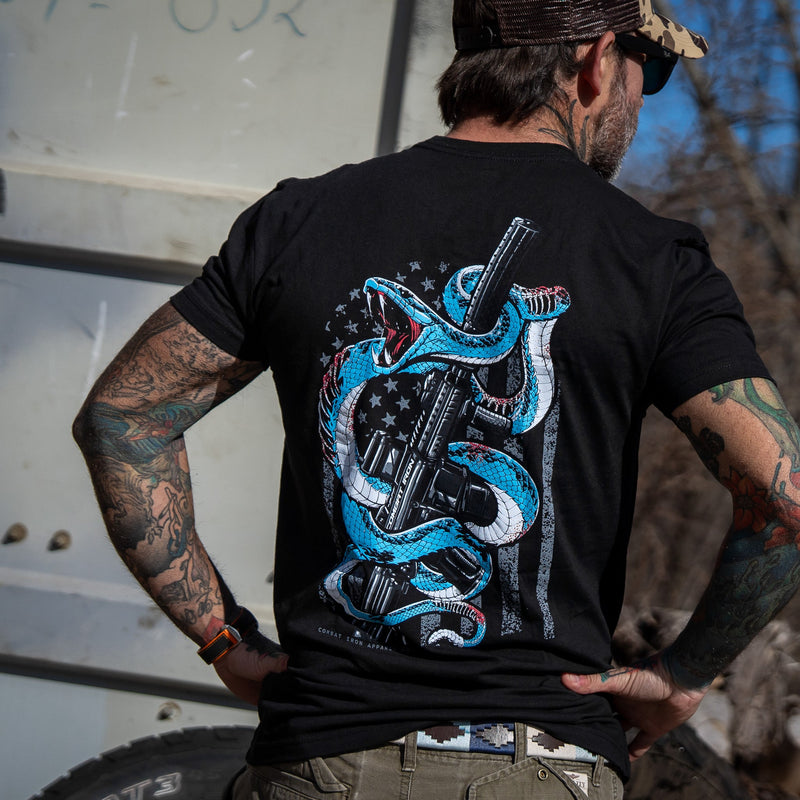 Load image into Gallery viewer, Subdued US Flag SBR Men&#39;s T-Shirt
