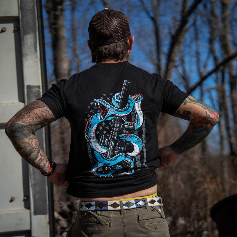 Load image into Gallery viewer, Subdued US Flag SBR Men&#39;s T-Shirt
