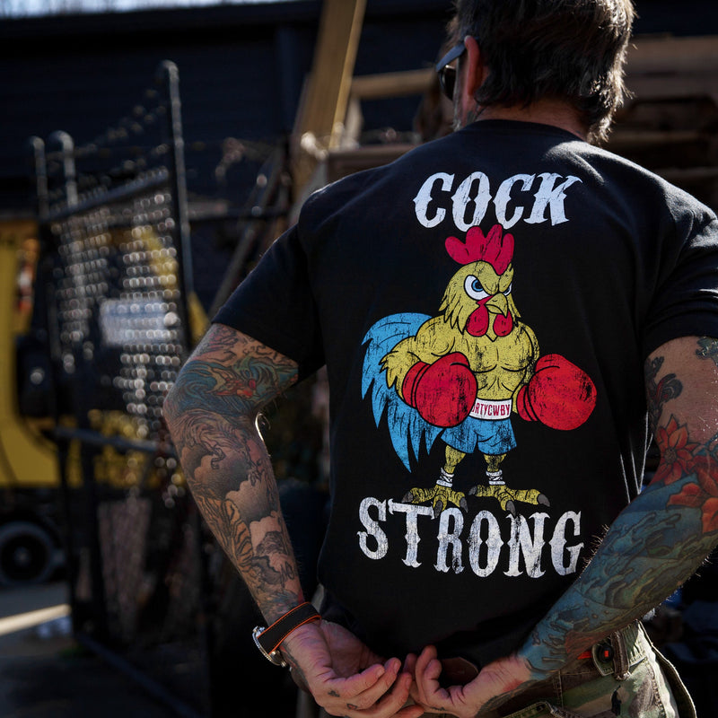 Load image into Gallery viewer, Boxing Chicken Cock Strong Men&#39;s T-Shirt
