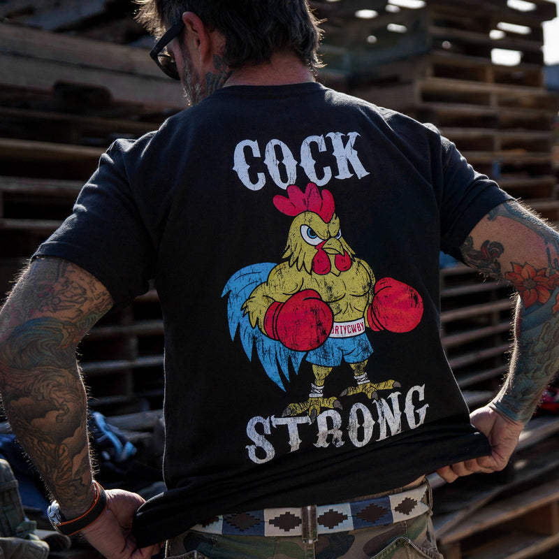 Load image into Gallery viewer, Boxing Chicken Cock Strong Men&#39;s T-Shirt
