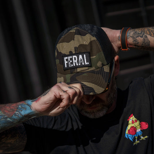 Feral Patch RipStop Mesh Snapback Hat