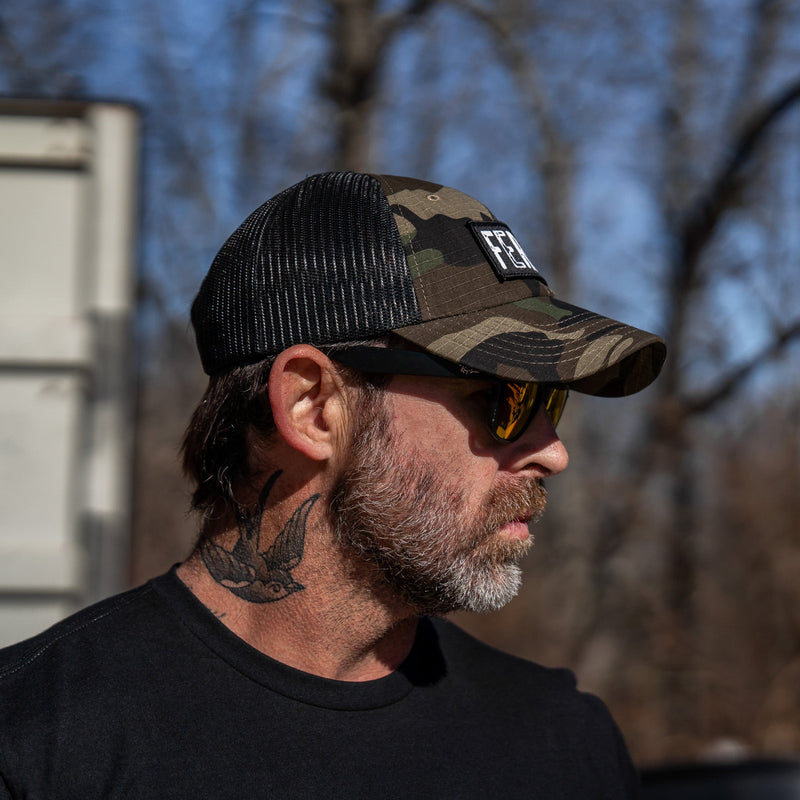 Load image into Gallery viewer, Feral Patch RipStop Tactical Mesh Snapback Hat
