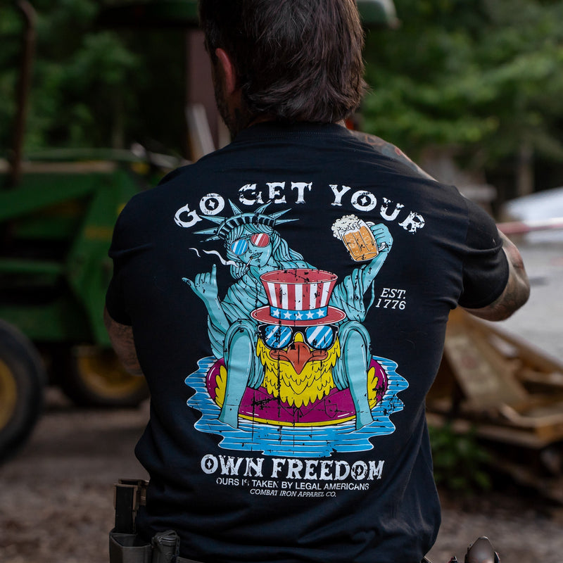Load image into Gallery viewer, Get Your Own Freedom Men&#39;s T-Shirt

