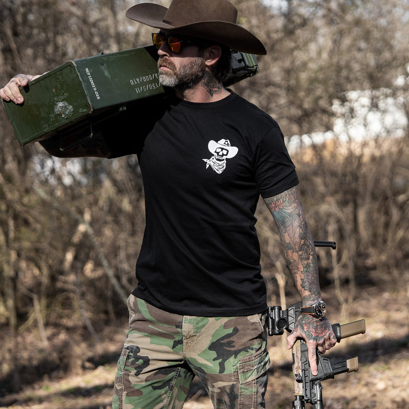 Load image into Gallery viewer, Violence Will Continue Until Morale Improves Men&#39;s T-Shirt
