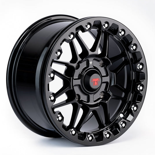 14x7 Ultra-Light Beadlock Wheel Black
