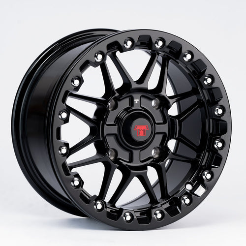 14x7 Ultra-Light Beadlock Wheel Black