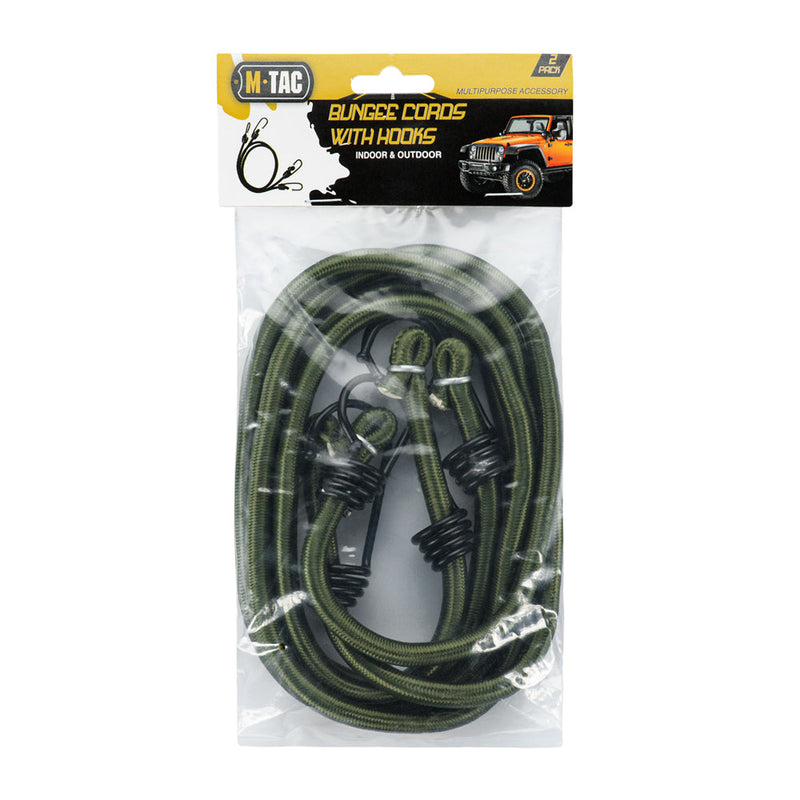 Load image into Gallery viewer, M-Tac 40" Bungee Cord with Metal Hooks (Set of 2)
