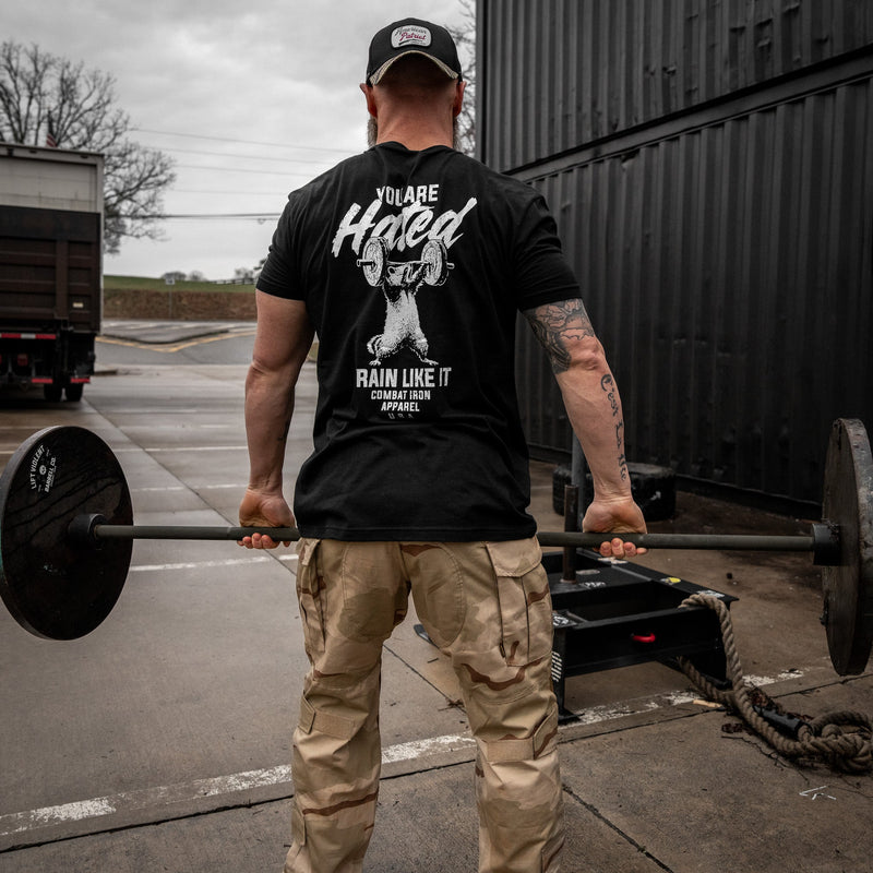 Load image into Gallery viewer, You Are Hated. Train Like It Men's T-Shirt
