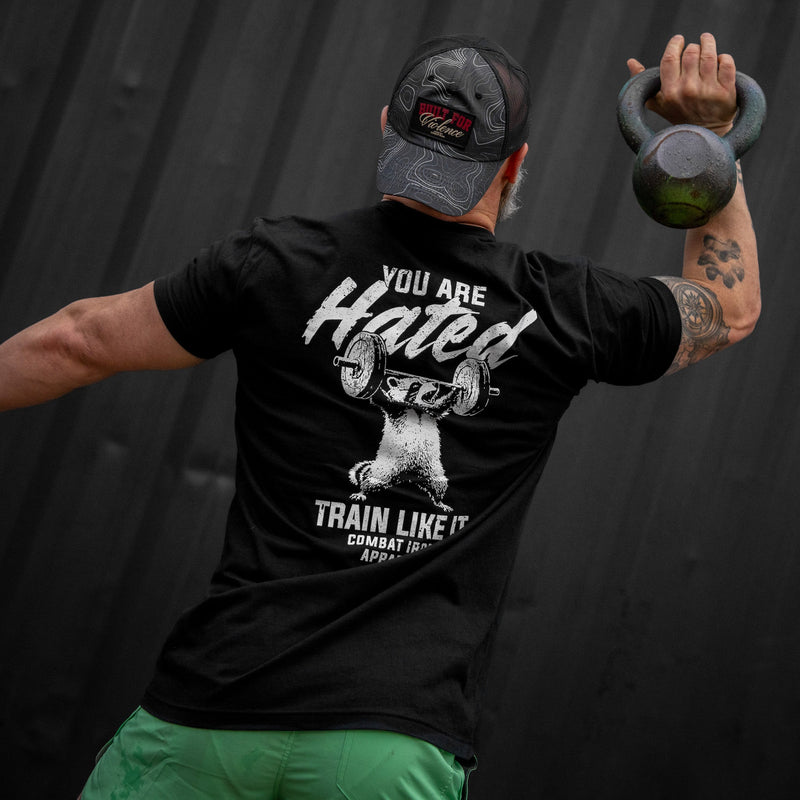 Load image into Gallery viewer, You Are Hated. Train Like It Men's T-Shirt
