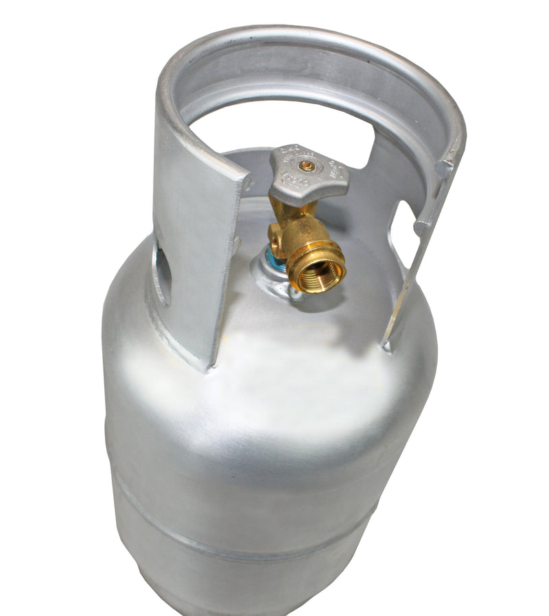 Load image into Gallery viewer, Flame King Lightweight 10lb Aluminum Propane Tank LP Cylinder with OPD
