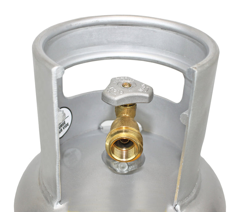Load image into Gallery viewer, Flame King Lightweight 10lb Aluminum Propane Tank LP Cylinder with OPD
