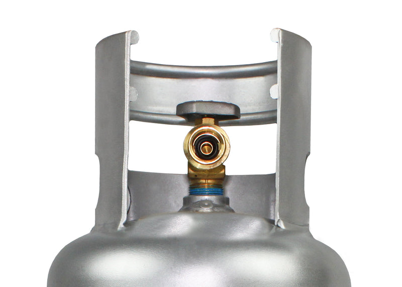 Load image into Gallery viewer, Flame King Lightweight 10lb Aluminum Propane Tank LP Cylinder with OPD
