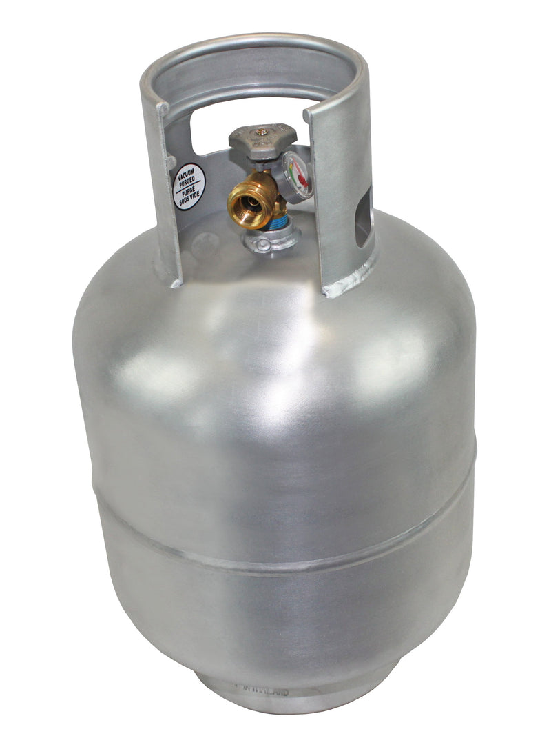 Load image into Gallery viewer, Flame King Lightweight 20lb Aluminum Propane Tank LP Cylinder with OPD &amp; Gauge
