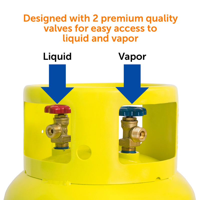 Load image into Gallery viewer, Flame King 239lb Refrigerant Tank Recovery Cylinder 400 PSI For A2L Refrigerants
