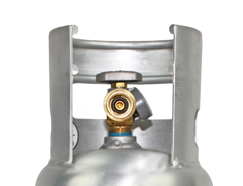 Load image into Gallery viewer, Flame King Lightweight 5lb Aluminum Propane Tank LP Cylinder with OPD &amp; Gauge
