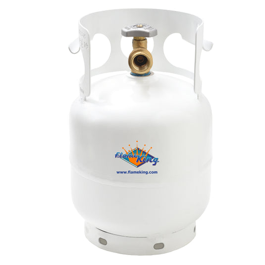 Flame King 5lb Propane Tank LP Cylinder with OPD
