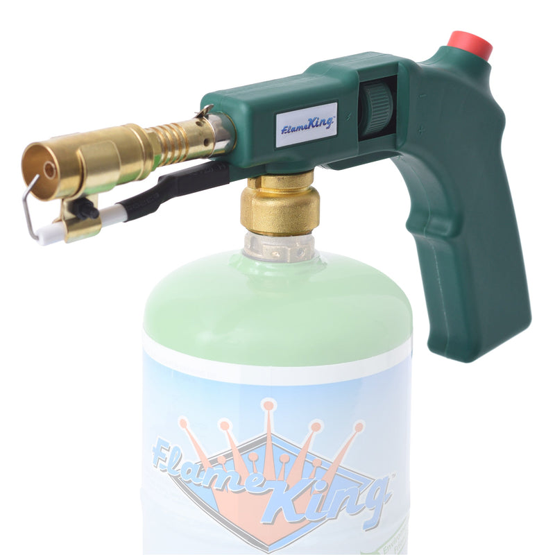 Load image into Gallery viewer, Flame King High Intensity Propane Cooking Searing Torch with Electric Start &amp; Comfort Handle
