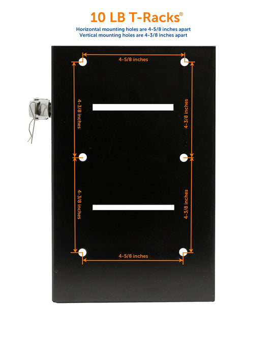 Flame King T-Racks 10lb Propane Tank Mounting Brackets Strap Campervan Overland Vehicles