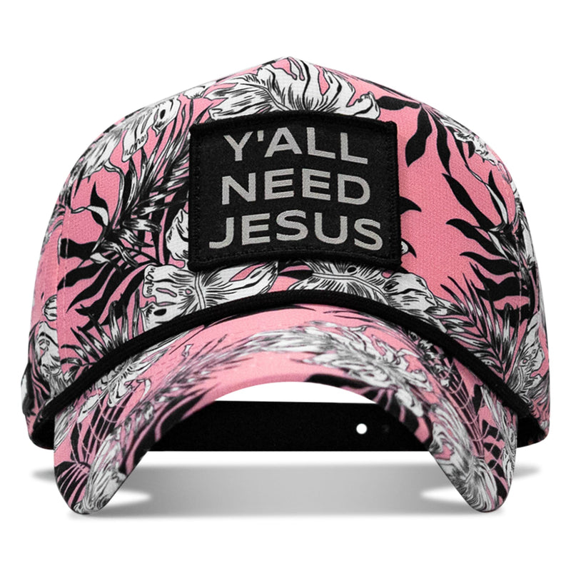 Load image into Gallery viewer, Y'all Need Jesus Patch Weekender Snapback
