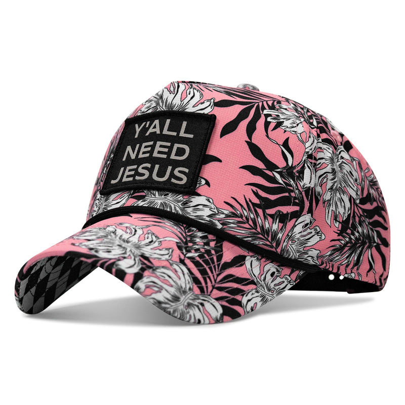 Load image into Gallery viewer, Y'all Need Jesus Patch Weekender Snapback
