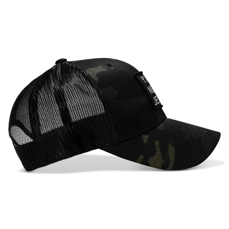 Load image into Gallery viewer, Y'all Need Jesus Patch Snapback Hat
