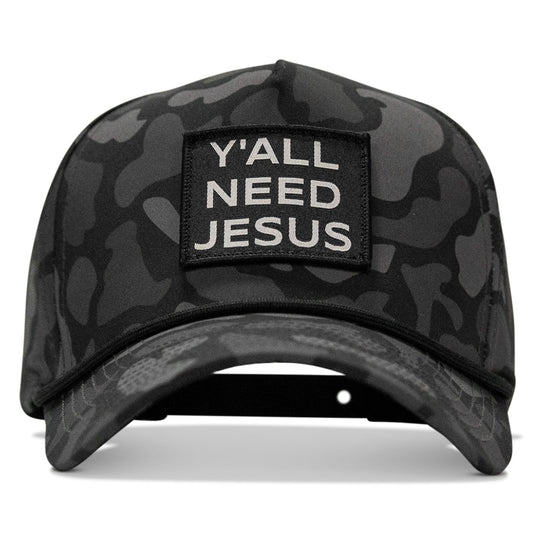 Y'all Need Jesus Patch 5 Pannel Snapback