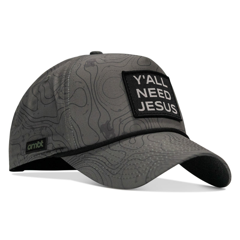 Load image into Gallery viewer, Y'all Need Jesus Patch Weekender Snapback
