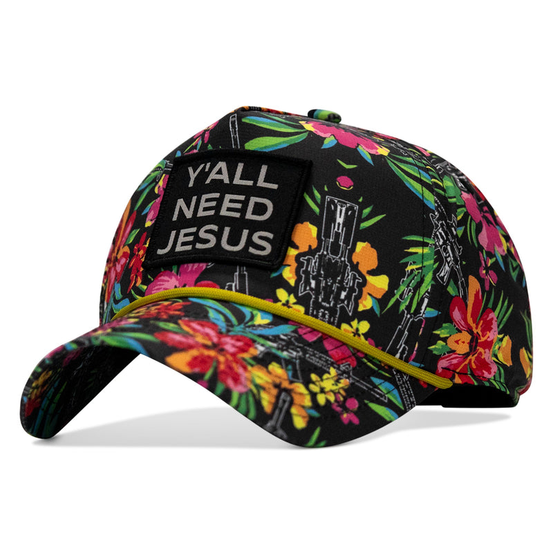 Load image into Gallery viewer, Y'all Need Jesus Patch Weekender Snapback
