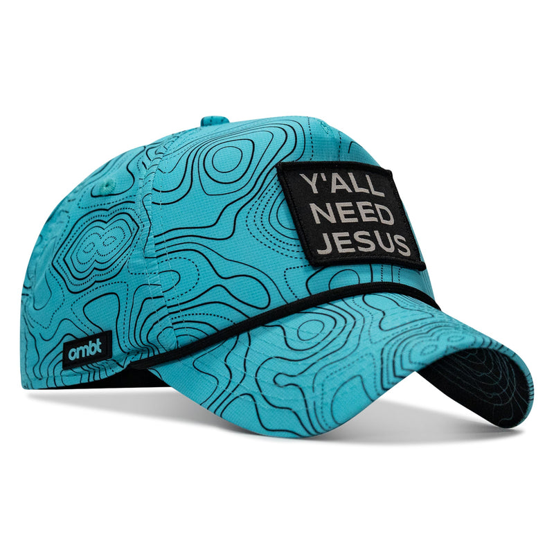 Load image into Gallery viewer, Y'all Need Jesus Patch Weekender Snapback
