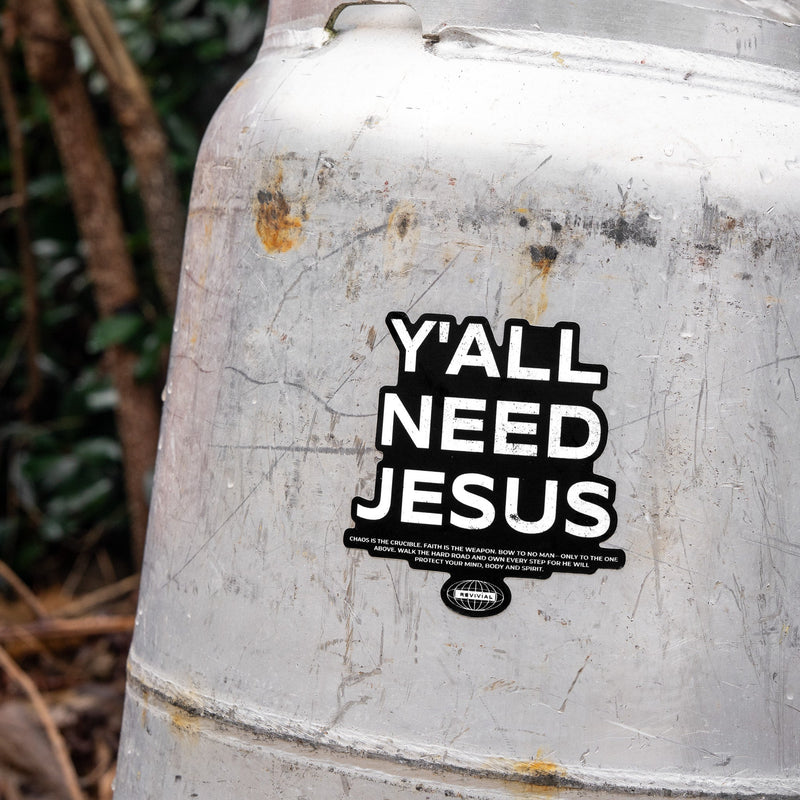 Load image into Gallery viewer, Y'all Need Jesus Decal
