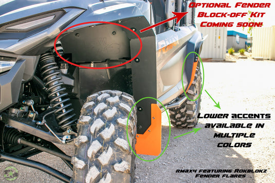 Yamaha Wolverine RMAX2 & RMAX4 1000 2021+ Fender Flares